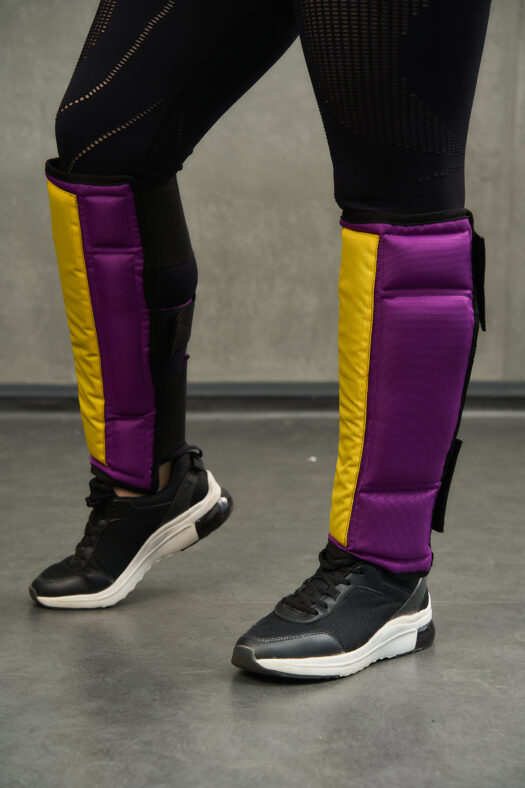 Segmental shins protection