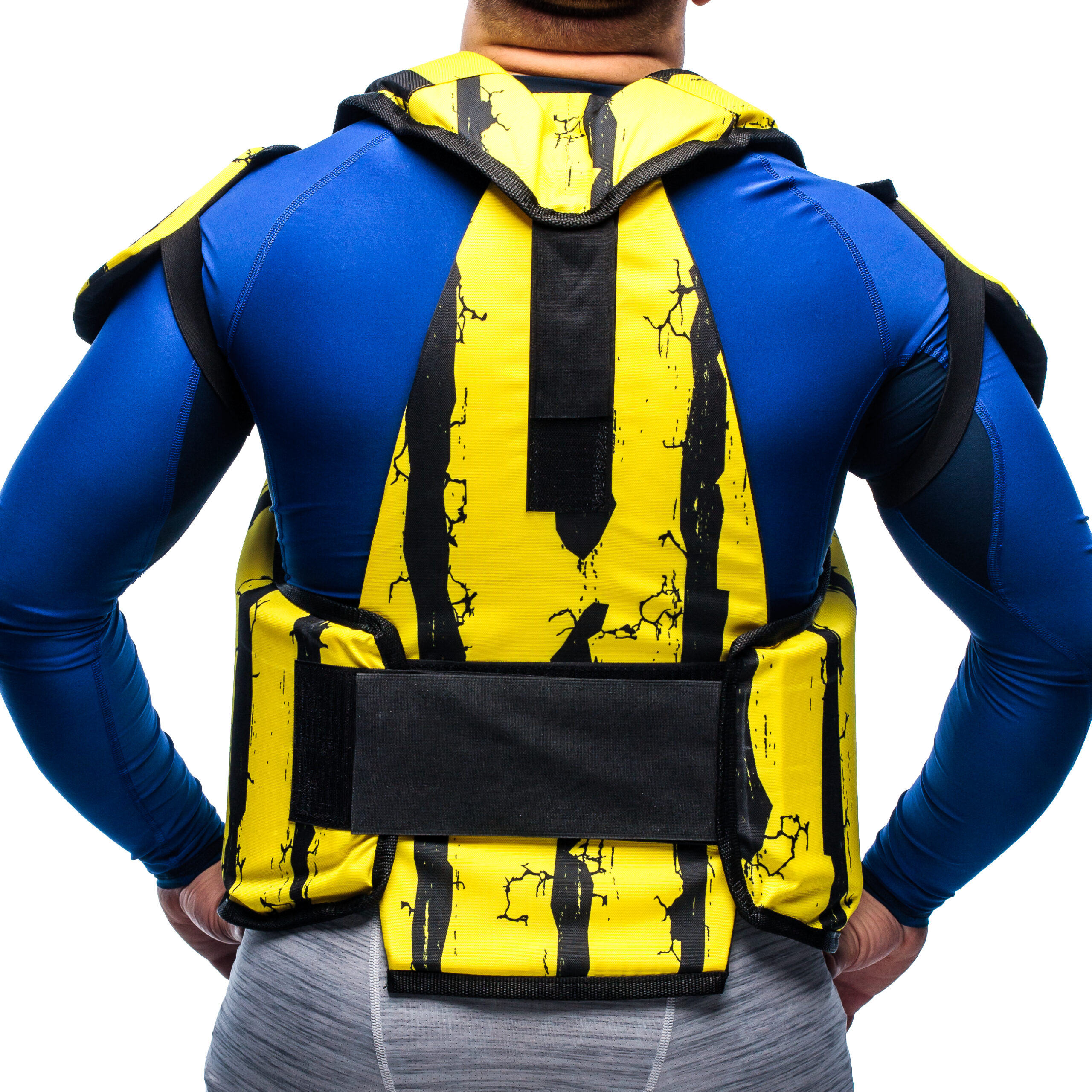 Lightweight vest with shoulder protection Salamander PrintE