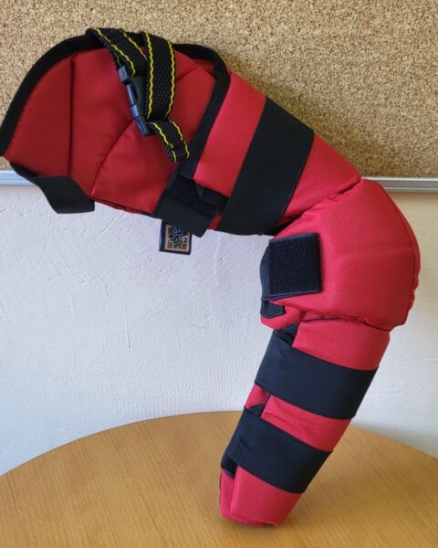 Full leg protection with belt in size XS Full leg protection with belt in size XS