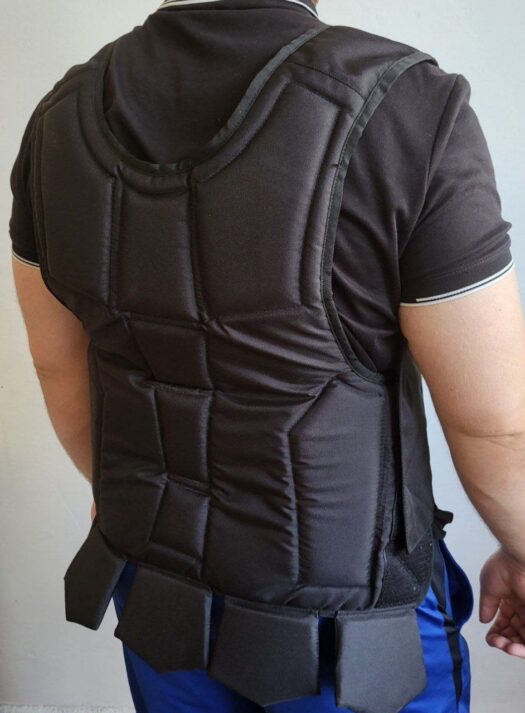 Ultra lightweight segmented vest with skirt