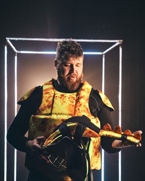 Yellow fire elemental print kit