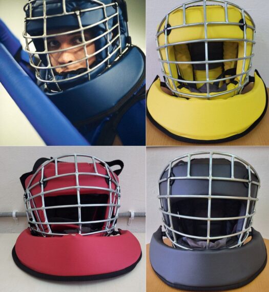 Helmet With Neck Protection L