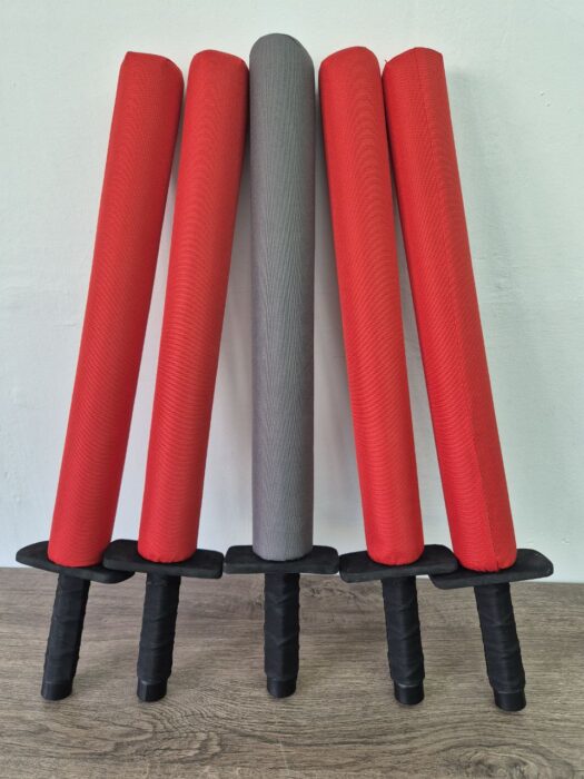 5 swords 70/90 cm bunch set
