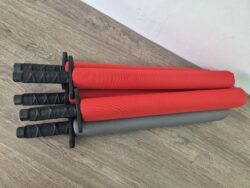 5 swords 70/90 cm bunch set