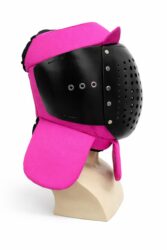 Colander visor helmet with cat ears Crest
