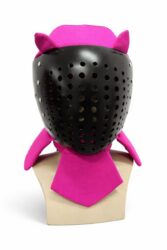 Colander visor helmet with cat ears Crest