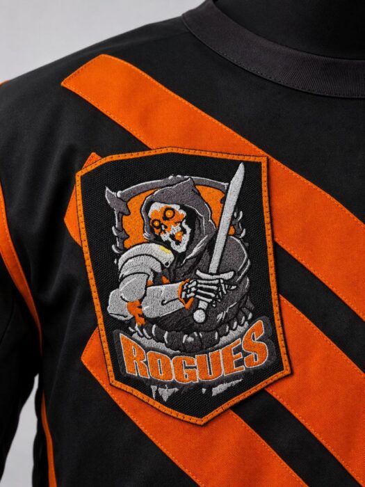 Team tunic poncho style with embroidery logo