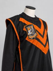 Team tunic poncho style with embroidery logo