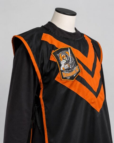 Team tunic poncho style with embroidery logo