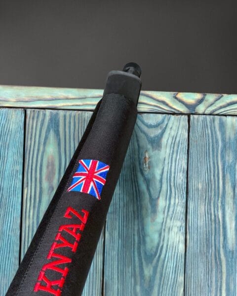 Two handed sword with emboidery team logo Knyaz Two handed sword with emboidery team logo Knyaz