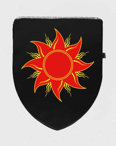 Heater Shield with emboidery team logo Knyaz