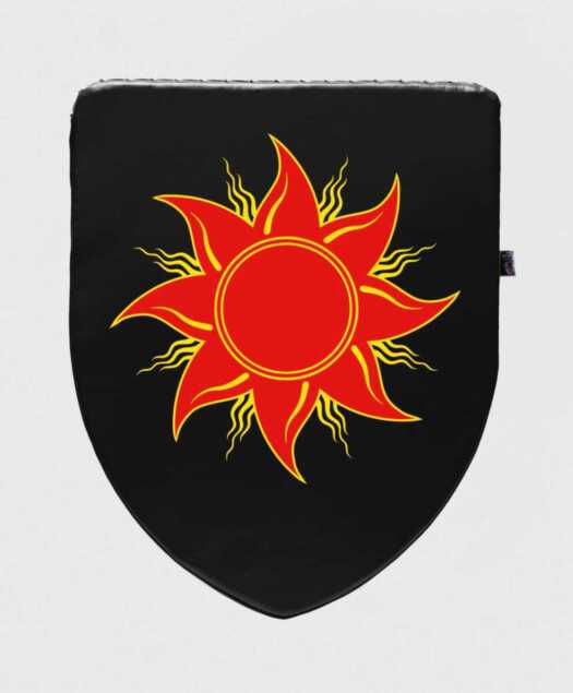 Heater Shield with emboidery team logo Knyaz