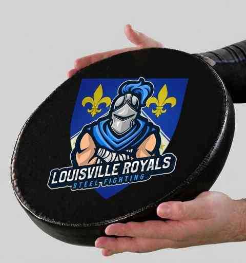 Buckler shield with emboidery team logo Louisville Royals